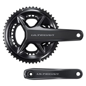 Pedalier Route Shimano 12v. Ultegra R8100 Noir 160mm 52-36