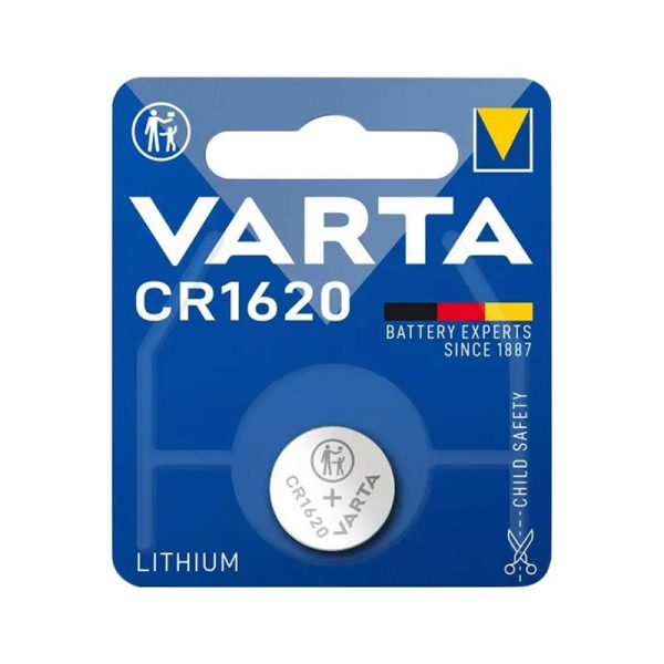 Pile Bouton Cr1620 Varta Lithium 3v (Vendu à l'unite)