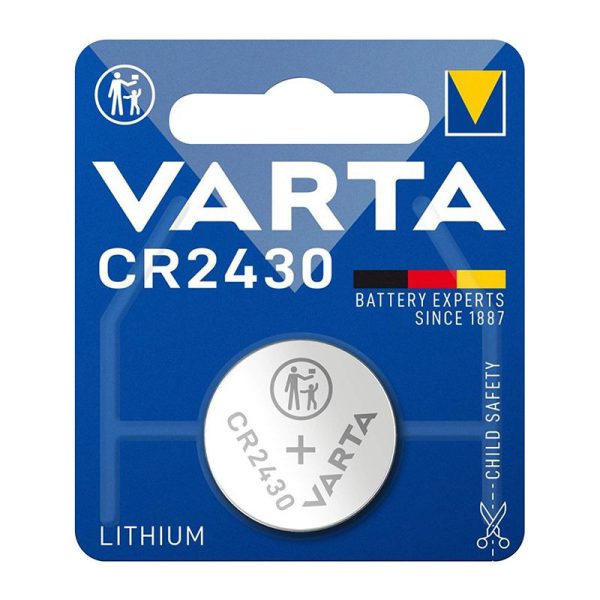 Pile Bouton Cr2430 Varta Lithium 3v (Vendu à l'unite)