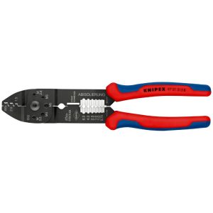 Pince A Sertir Universelle Pro Knipex Compact Preciforce 230mm Avec Poignee Ergonomique (97 21 215) -made In Germany-