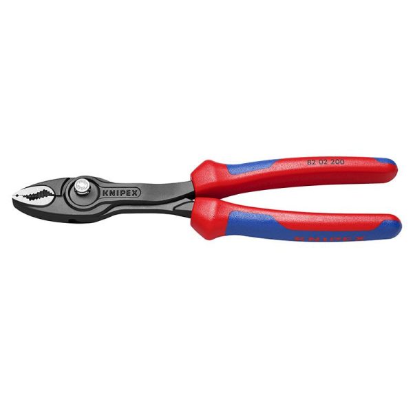 Pince Multiprise Pro Knipex Twingrip 200mm Gris Antirouille (82 02 200) -made In Germany-