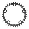 Plateau / Couronne Route 5 Branches D.110 Stronglight Ct2 34 Dents Interieur Noir Type Shimano 10v - 11v