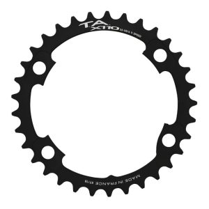 Plateau / Couronne Route 4bra D.110 Pour Shimano Ultegra R8000 - 6800 Ta X110 33 Dents Interieur Compatible Tiagra 4700-105 5800+r7000-dura Ace 9000+9100 Noir 11v