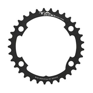 Plateau / Couronne Route 4bra D.110 Pour Shimano Ultegra R8000 - 6800 Ta X110 34 Dents Interieur Compatible Tiagra 4700-105 5800+r7000-dura Ace 9000+9100 Noir 11v