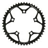 Plateau / Couronne Route 5 Branches D.110 Ta Syrius 48 Dents Exterieur Noir Alu 7075 Type Shimano 10v - 11v