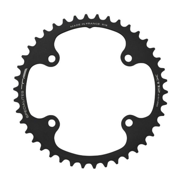 Plateau / Couronne Route 4bra D.112 Pour Campagnolo Ta 34 Dents Interieur Record-super Record-chorus-potenza Gris 11v