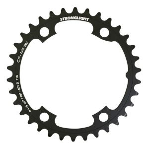 Plateau / Couronne Route 4bra D.110 Pour Shimano Ultegra R8000 - R8050 Stronglight 34 Dents Interieur Noir Ct2 11v (Pour Plateau / Couronne 49 Et 50dts)