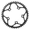 Plateau / Couronne Route 5 Branches D.110 Stronglight 48 Dents Exterieur Noir Alu 7075 Type Shimano 9v - 10v