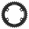 Plateau / Couronne Route 4bra D.110 Pour Shimano Ultegra R8100-8170 Dura-ace R9200-9270 105 R7100 Ta X110 42 Dents Exterieur Noir 12v. (Penser A Commander Le Kit Intravis Correspondant)