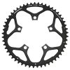 Plateau / Couronne Route 5 Branches D.110 Stronglight 53 Dents Exterieur Noir Alu 7075 Type Shimano 9v - 10v