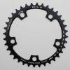 Plateau / Couronne Route 5 Branches D.110 Miche 36 Dents Interieur Type Shimano Et Campagnolo Alu Noir 9v - 10v