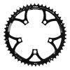 Plateau / Couronne Route 5 Branches D.110 Miche 52 Dents Exterieur Type Shimano Et Campagnolo Record Carbon - Chorus Carbon - Centaur Alu 9v - 10v Noir