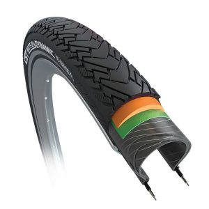 Pneu VTC Urbain 700 X 38 Cst Watts Up Dynamic Noir Tr (40-622) Flanc Reflex Homologue VAE E50