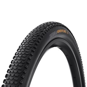 Pneu Gravel 700 X 45 Continental Terra Adventure Trail Noir Tubeless Ready TS (45-622) Compatible VAE