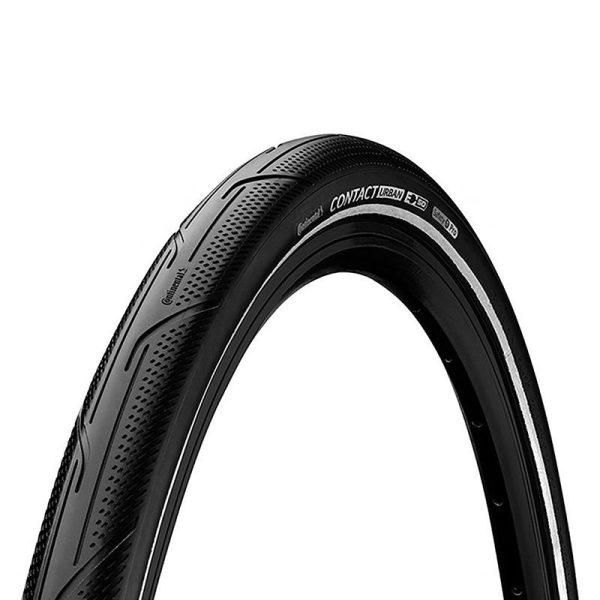 Pneu VTC - VAE Urbain 700 X 40 Continental Contact Urban Noir Tr (40-622) Flanc Reflex Homologue VAE E50 (Offre Speciale)