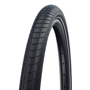Pneu VTT Urbain 20 X 2.15 Schwalbe Big Apple Noir Tr (55-406) Renfort Raceguard Flanc Reflex Compatible VAE (Offre Speciale)