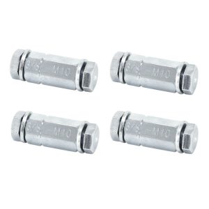 Rallonge Axe de Roue Arriere 10x100 Et 3-8 Pour Monter Stabilisateur (2 Paires) - Pour Velo Equipe de Derailleur