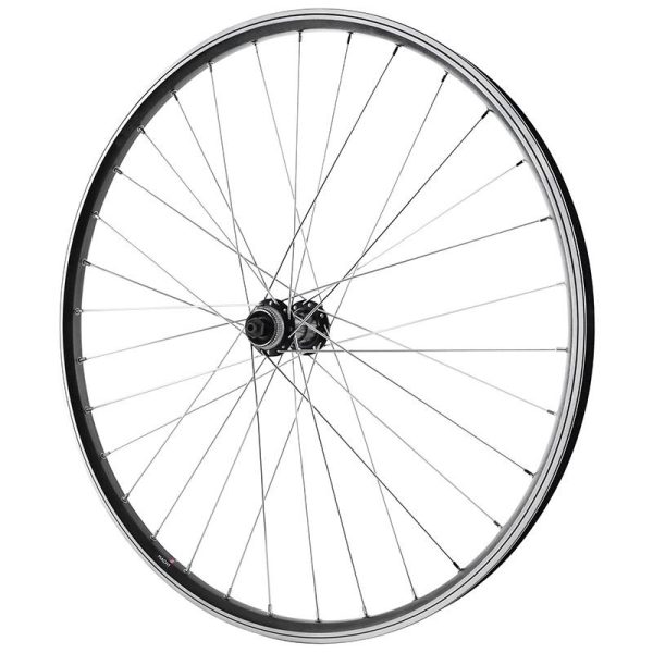 Roue VTT Disque - Patin Blocage 26" M670 Combo Plus Avant Noir Moyeu Shimano Acera Qc400 Centerlock Noir Jante 21c 32 Rayons