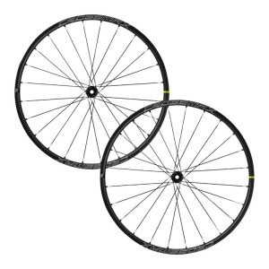 Roues VTT Disque 29" Mavic Crossmax Centerlock Avant + Arriere Cassette Shimano Microspline 12v. Axe Traversant 15-110 Et 12-148 (Paire) Jante 25c - Tubeless Ready