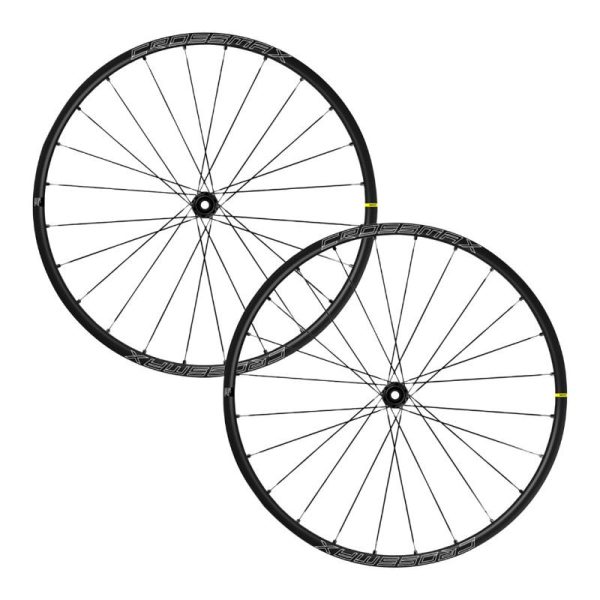 Roues VTT Disque 29" Mavic Crossmax Centerlock Avant + Arriere Cassette Shimano Microspline 12v. Axe Traversant 15-110 Et 12-148 (Paire) Jante 25c - Tubeless Ready