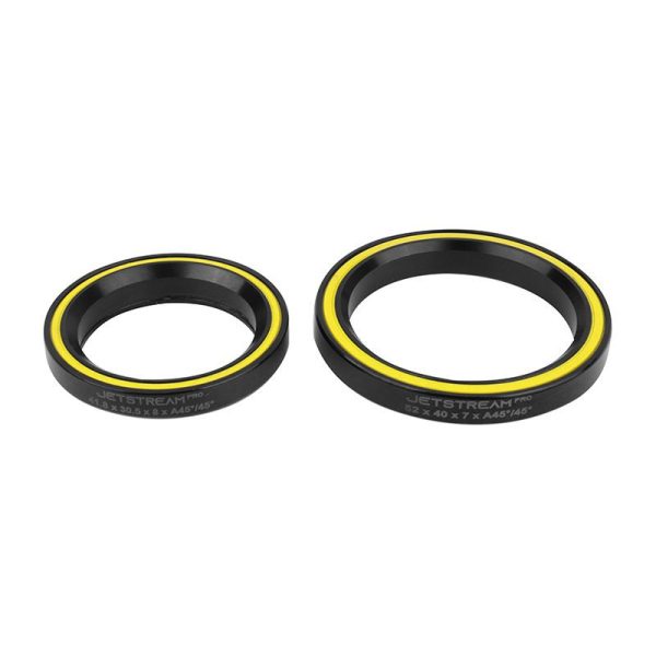 Roulement Jeu de Direction Tripeak Jetstream Pro Solitech Ceramique - 30.5 X 41.8 X 8mm 45x45° - 40 X 52 X 7mm 45x45° (Garantie 4 Ans) - compatible Specialized Tarmac Sl2