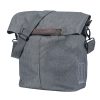 Sacoche Arriere Velo Laterale Sac Bandouliere Basil City Shopper Gris Clair Droit-gauche 14-16l Fixation Hook-on Porte Bagage Fermeture Pliant Anti-pluie