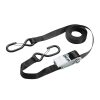 Sangle A Cliquet Avec Crochet Masterlock Largeur 25mm Longueur 5m Noir Capacite d'arrimage 400kg (Vendu à l'unite) -certification Tuv-