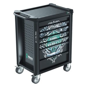 Servante d'atelier Wera 9700 Tool Rebel (Set 94 Pieces) -marque Allemande Pour Les Ateliers-