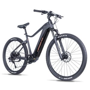 Velo Electrique-VAE VTT 29 Leader Fox Kent 2025 Gris Mat 9v Moteur Central Bafang M510 36v 95 Nm Batterie 20ah (17