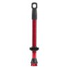 Valve de Pneu Tubeless Presta Newton Colori Rouge 60mm 4 Trous Pour Diffusion Preventif (Vendu à l'unite) - Livre Avec Demonte Obus