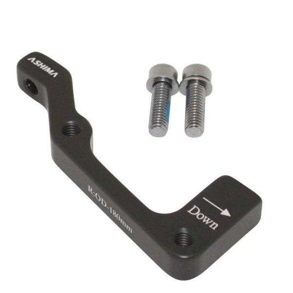 Adaptateur Frein A Disque VTT Arriere Brakco Disque 180 mm Etrier Post-Mount Sur Cadre International