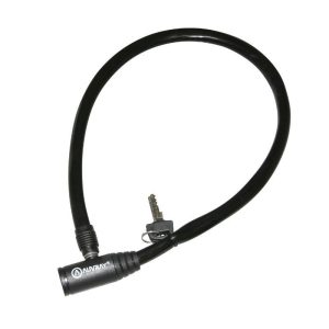 Antivol Velo Cable A Cle Auvray Diam 5 mm L 65 Cm
