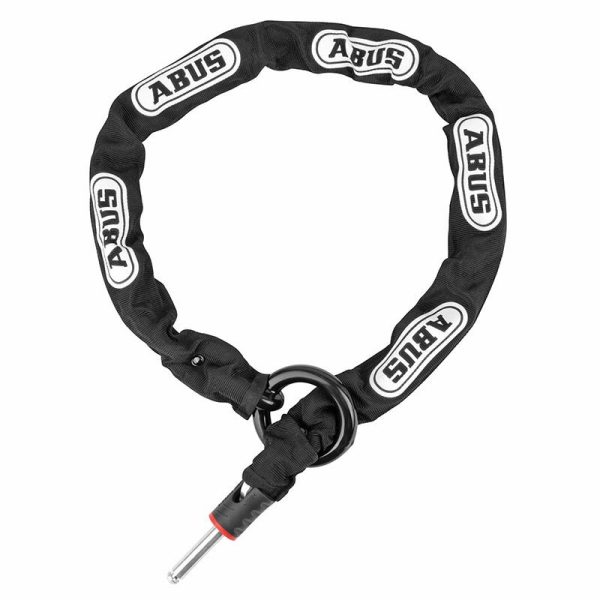 Antivol Velo Chaine A Boucle Abus Ach 2.0 Pour Fer A Cheval Noir Cable 1M Diam 8mm (Compatible Avec Fer A Cheval Ref 213132)