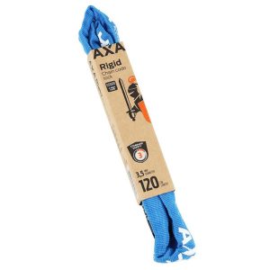 Antivol Velo Chaine A Combinaison Axa Rigid Code Diam 3.5 mm L1.20M Bleu - Securite Niveau 3