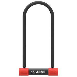 Antivol Velo U Zefal K-Traz U13L A Cle 115 X 292 mm D 13 mm Avec Support Clip - Reproduction Des Cles Possibles - Sold Secure Niveau Silver - Homologue Fub 1 Etoile