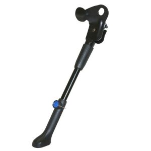 Bequille Velo Laterale Arriere Gravity 24-28'' Reglable Fixation Moyeu Alu Noir (Renforce Pour Vae-E-Bike)