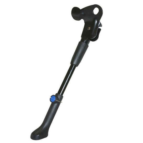 Bequille Velo Laterale Arriere Gravity 24-28'' Reglable Fixation Moyeu Alu Noir (Renforce Pour Vae-E-Bike)