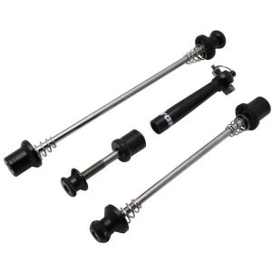 Blocage Antivol de Roue Avant-Arriere + Tige de Selle Newton Noir (Kit 3 Pieces)