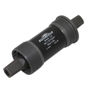 Boitier Pedalier Sunrace Carre Bbs 116mm (Boite de 68) Cuvettes Acier Filetage Anglais - Bsc - 1,37X24