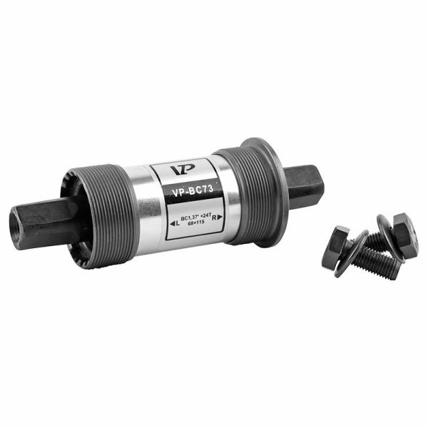 Boitier Pedalier Newton Carre Alu A Roulement 115mm (Boite de 68) Filetage Anglais - Bsc - 1,37X24