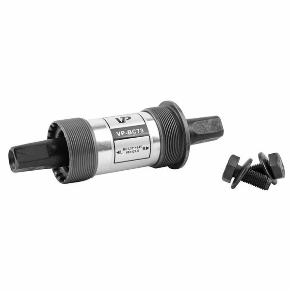 Boitier Pedalier Newton Carre Alu A Roulement 127mm (Boite de 68) Filetage Anglais - Bsc - 1,37X24
