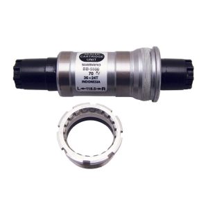 Boitier Pedalier Shimano Octalink 105-Ultegra 118,5mm Filetage Italien - 36X24