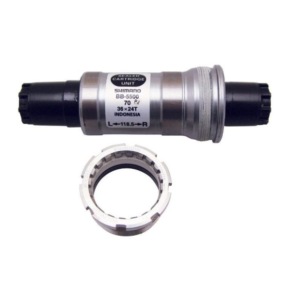 Boitier Pedalier Shimano Octalink 105-Ultegra 118,5mm Filetage Italien - 36X24