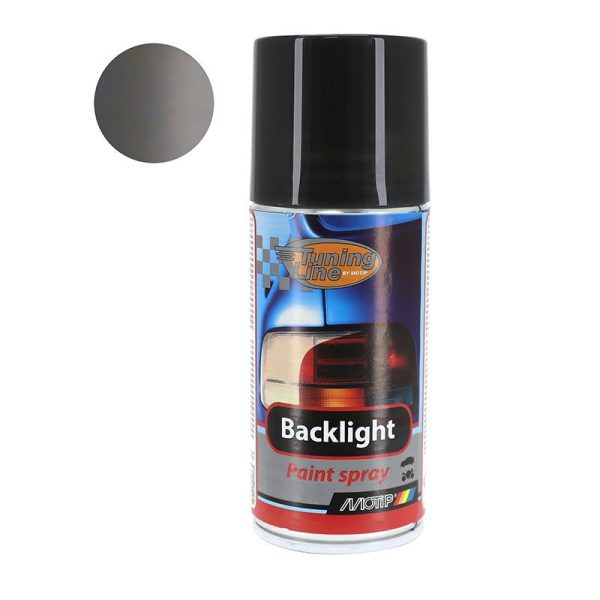 Bombe de Peinture Motip Pro Feu Arriere Fume Noir Aerosol 150 ml (00160)