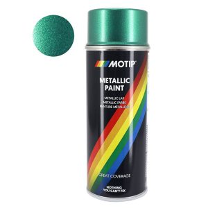 Bombe de Peinture Motip Pro Metal Vert Aerosol 400 ml (04043)