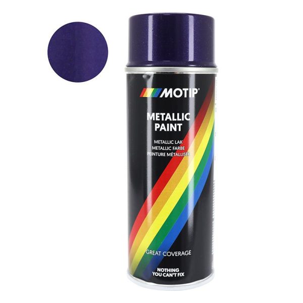 Bombe de Peinture Motip Pro Metal Violet Aerosol 400 ml (04050)