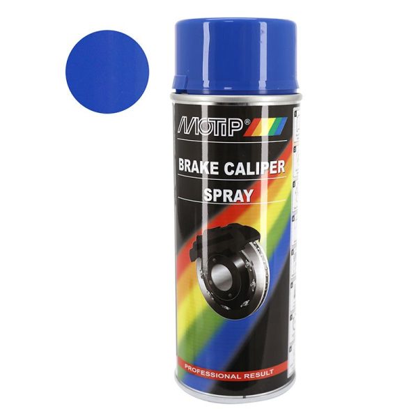 Bombe de Peinture Motip Pro Etrier Frein Bleu Aerosol 400 ml (04099)