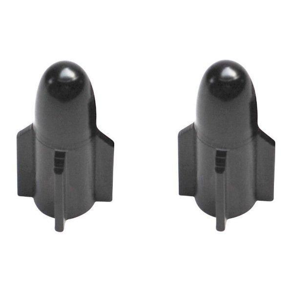 Bouchon de Valve Scoot-Cyclo Replay vs Rocket Alu Noir (Paire)