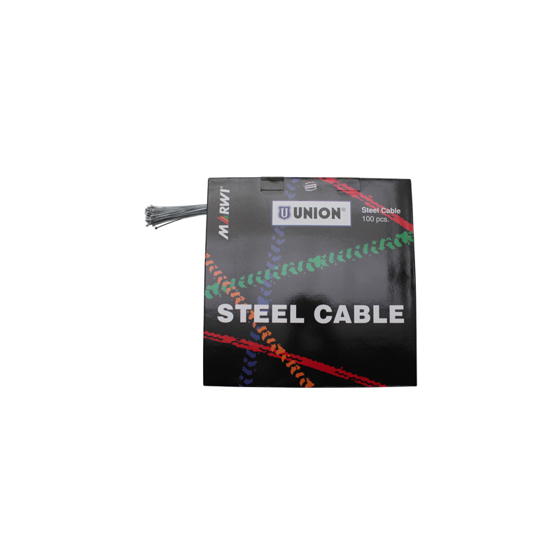 Cable de Derailleur Marwi Acier Pour Shimano et Adaptable 1,2mm 2,10M (Boite de 100)