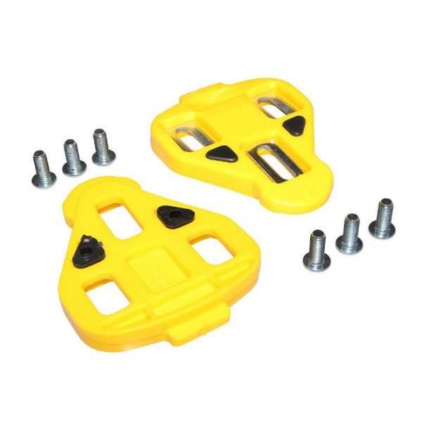 Cale Pedale Miche Jaune Fixe (Paire)
